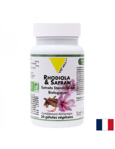 Стрес и добро настроение Златен корен (300 mg)+ Шафран (30 mg) 30 капсули