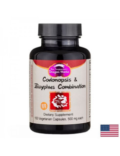 Нервна система Кодонопсис (Данг Шън) и Зизифус (бодлив хинап) - Coronoids and Zizyphus Combination 100 капсули