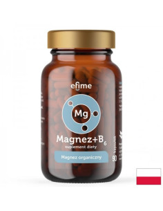 Мускулна и нервна система Магнезий + витамин B6 90 капсули