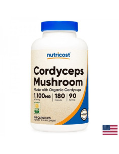 Имунитет и енергия Кордицепс 550 mg, 180 капсули