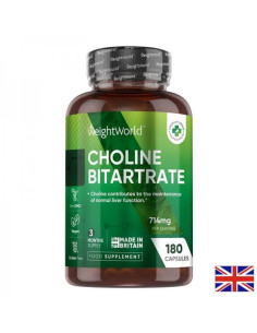 Черен дроб Холин (битартарат) 714 mg, 180 капсули