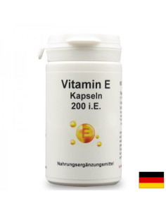 Витамин Е (d-алфа токоферол и слънчогледово масло) 134 mg x 60 капсули