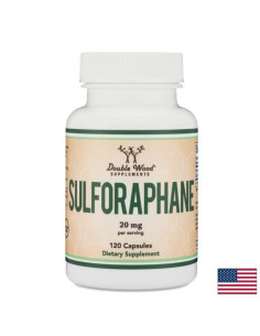Сулфорафан – сърдечно и метаболитно здраве Антиоксидант 20 mg, 120 капсули за 4 месеца прием