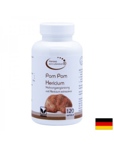 Имунитет и мозъчна функция Лъвска грива (Hericium) 120 капсули