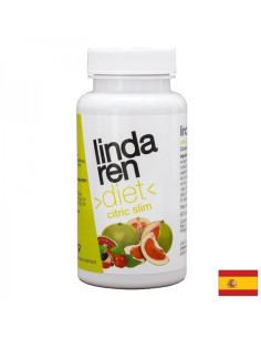 Повишен апетит, затлъстяване и наднормено тегло - Citric slim Lindaren, 60 капсули