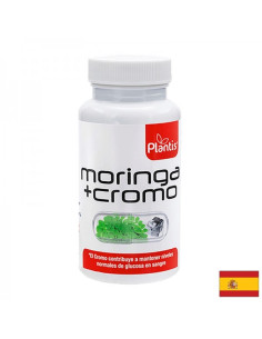 Отслабване и контрол на апетита Моринга 500 мг - хром 40 µg - Moringa + Cromo Plantis 60 капсули
