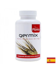 Масло от пшеничен зародиш – имунитет и сърдечно здраве Germix Aceite de germen de trigo Plantis 180 капсули