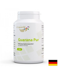 Горене на мазнини и повече енергия Гуарана 120 капсули