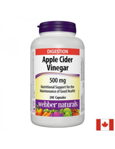 Apple Cider Vinegar Ябълков оцет, 500 mg 240 капсули