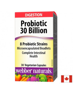 Probiotic 30 billion / 8 Probiotic Strains Пробиотик / 30 млрд. активни пробиотици, 8 пробиотични щама 30 капсули