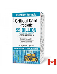 Пробиотик Critical Care Probiotic 55 млрд. активни пробиотици, 9 щама формула 30 V-капсули