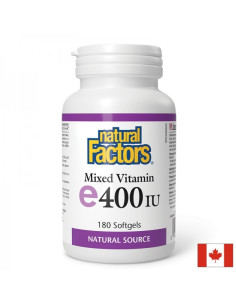 Витамин Е (токофероли микс) антиоксидант 268 mg/ 400 IU