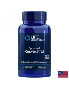 Ресвератрол и кверцетин – клетъчно здраве, антиейджинг 60 капсули за 2 месеца прием