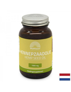 Стрес, тревожност и безсъние Масло от конопено семе 60 капсули