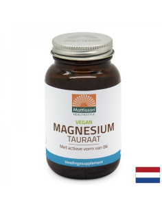 Мозъчна и нервна функция Магнезий (таурат) + витамин В6 60 капсули