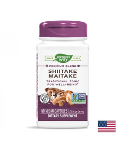 Шийтаке и майтаке Премиум формула за силен имунитет, енергия и тонус 60 капсули