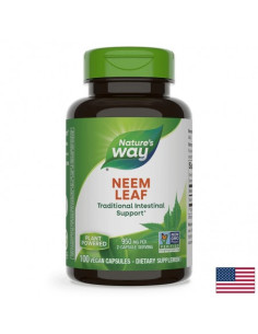 Нийм – при язва и киселини Аюрведична билка за здрав стомах 475 mg, 100 капсули