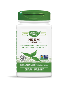 Нийм – при язва и киселини Аюрведична билка за здрав стомах 475 mg, 100 капсули 2