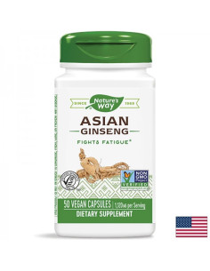 Женшен азиатски При силно изтощение 560 mg, 50 капсули