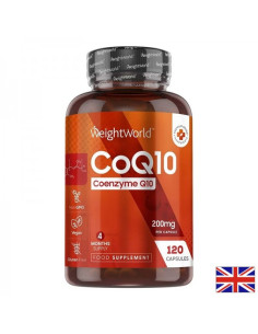 Сърдечно-съдово здраве Коензим Q10 (Coq10) 200 mg, 120 капсули