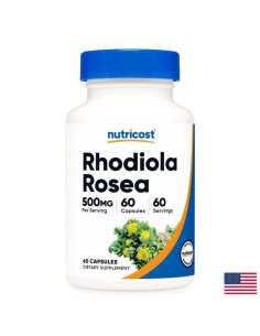 Стрес и добро настроение Златен корен - Rhodiola Rosea 60 капсули