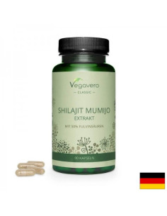 Имунитет, антиоксидантно действие Shilajit Mumijo - Шилажит (Мумио) 90 капсули, 100- Vegan