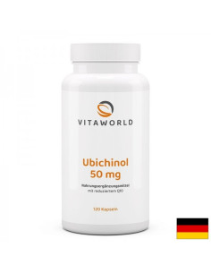 Здраво сърце и енергия Коензим Q10 (убиквинол) 50 mg x 60 капсули