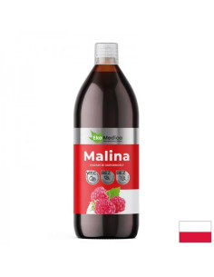 Сок от малина с каму-каму и натурален витамин С Антиоксидантни и антиейджинг свойства 500 ml, 10 дози