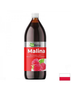 Сок от малина с каму-каму и натурален витамин С Антиоксидантни и антиейджинг свойства 500 ml, 10 дози