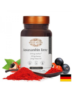 Подкрепа за очите и невропротекция Формула с астаксантин, билки и витамин В2 60 капсули