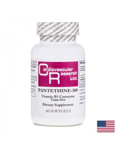 Енергия и нервна система - Пантетин (Витамин В5) Pantethine 300 mg, 60 софтгел капсули