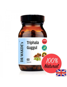 Трифала Гугул (Triphala Guggul) При висок холестерол, затлъстяване и хемороиди 60 капсули