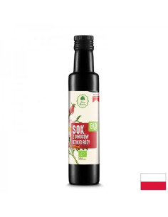 Био сок от шипка за добавяне към напитки и ястия Имунно, сърдечносъдово и метаболитно здраве 250 ml