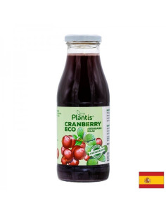 100- сок от червени био боровинки – уринарно здраве Cranberry Eco Plantis 500 ml
