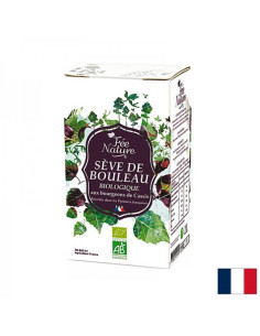 Био брезов сок от Пиренеите - сок от касис Детоксикация, имунитет и сърдечно здраве 2 литра