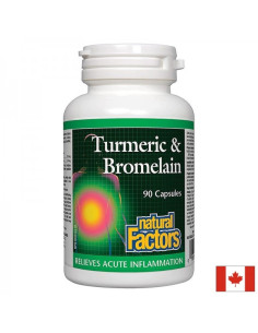 Turmeric - Bromelain Куркума и Бромелаин 90 капсули