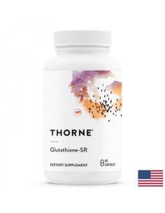 Глутатион – мощен антиоксидант Glutathione-SR за енергия, сила и чернодробна подкрепа 175 mg, 60 капсули със забавено освобож