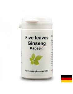 Five leaves Ginseng Петолистен Жен-шен 400 mg 60 капсули