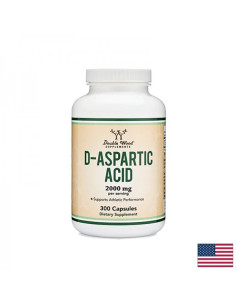D-Аспарагинова киселина – фертилитет и енергия 2000 mg, 300 капсули за 75 дни прием