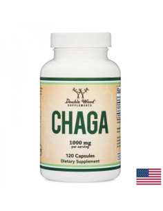 Чага – антиоксидант и имуностимулатор 500 mg, 120 капсули за 2 месеца прием