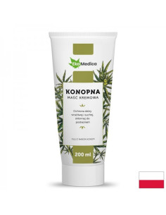 Масажен крем с масло от конопено семе 200 ml