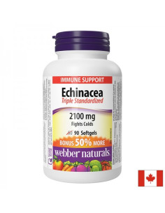 Имунитет Ехинацея (тройно стандартизиран екстракт) 2100 mg 90 софтгел капсули