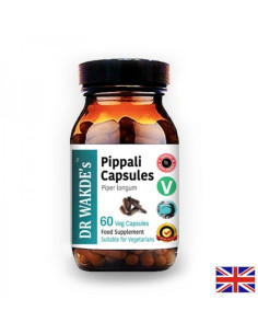 Пипали-дълъг пипер (Pippali) Храносмилане и здравословно отслабане 60 капсули