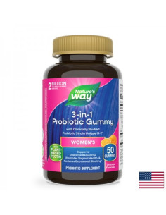 Пробиотик за жени 1 млрд. активни пробиотици 50 желирани таблетки, с вкус на портокал