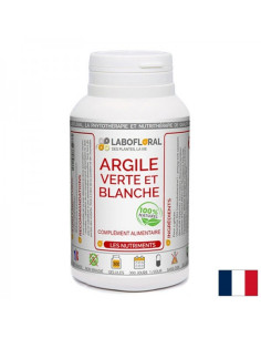 Храносмилане и черен дроб Бяла + зелена глина 50 капсули