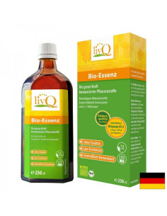 Течен био концентрат за енергия и силен имунитет LivQ От ферментирали растителни екстракти + витамин В12 250 ml