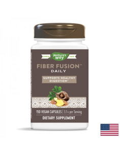 Диетични фибри - Fiber Fusion Детоксикация и отслабване 150 капсули