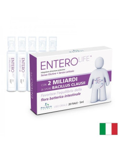Пробиотик EnteroLife 2 млрд. активни пробиотици 20 флакона х 5 ml