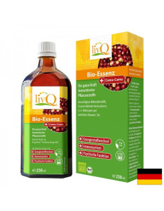 Течен био концентрат за енергия и силен имунитет LivQ От ферментирали растителни екстракти + витамин С 250 ml