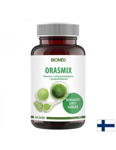 Пшенична трева, пшеничен зародиш и броколи Антиоксидантен и антиейджинг комплекс Orasmix 80 g, прах